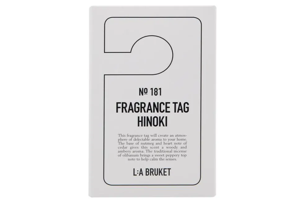 181 Fragrance Tag Hinoki