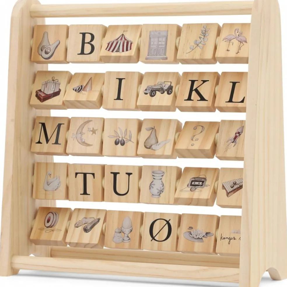 ABC Alfabetramme i træ