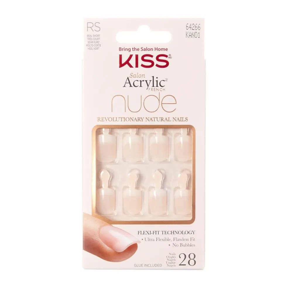 Acrylic Nude French Nails
