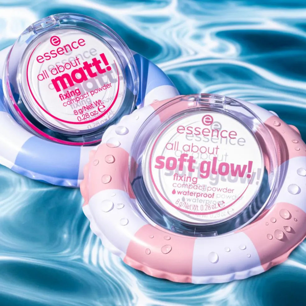 All About Soft Glow! Fixing Compact Powder Waterproof