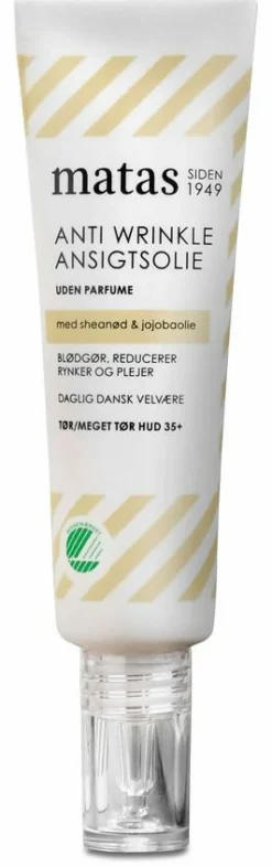 Anti Wrinkle Ansigtsolie til Tør/Meget til Tør Hud Uden Parfume