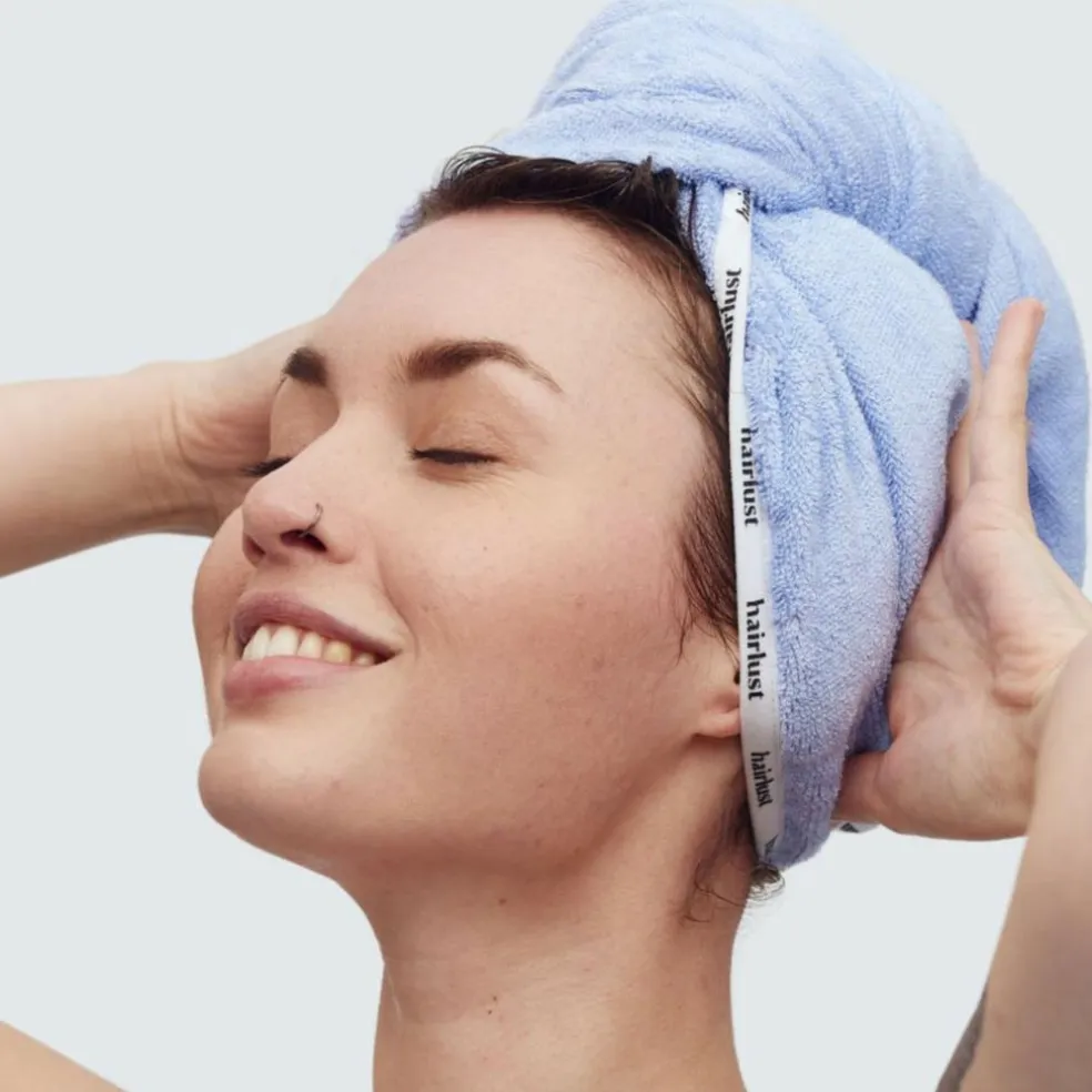 Bamboo Hair Towel Wrap