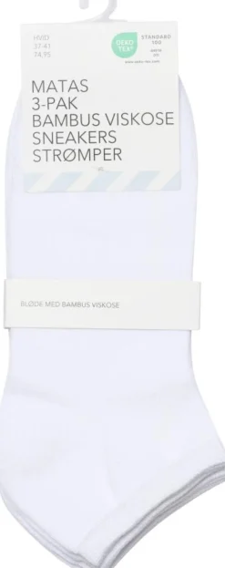 Bambus Viskose Sneakers 3-pak