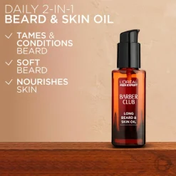 Barber Club Long Beard & Skin Oil