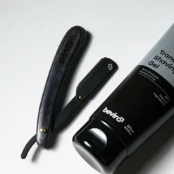 Barberkniv Shavette Pakkawood