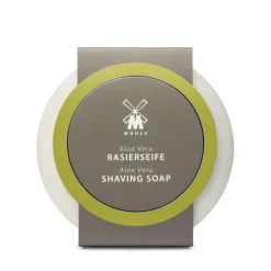 Barbersæbe i skål, Aloe Vera, 65 gr.