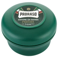 Barbersæbe i skål, Eucalyptus & Menthol, 1