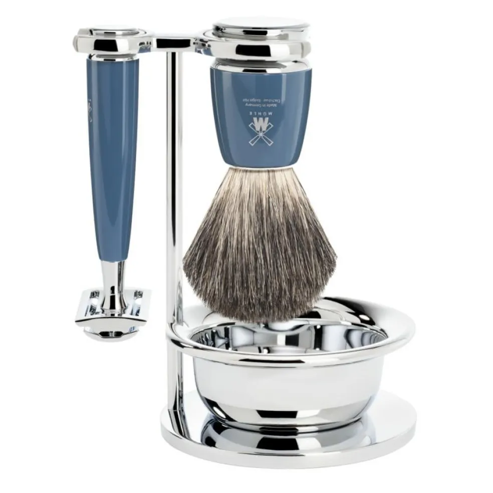 Barbersæt DE-Skraber Pure