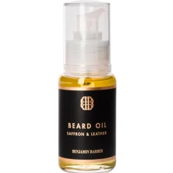 Benjamin Barber Beard Oil Saffron & Leather