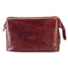 Benjamin Barber Toilet Bag Brown