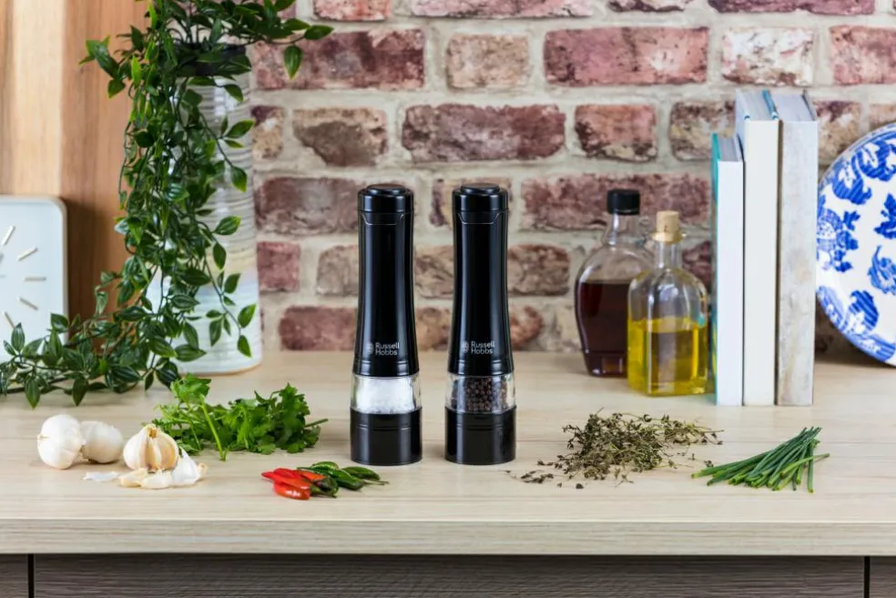 Black Salt & Pepper Grinders
