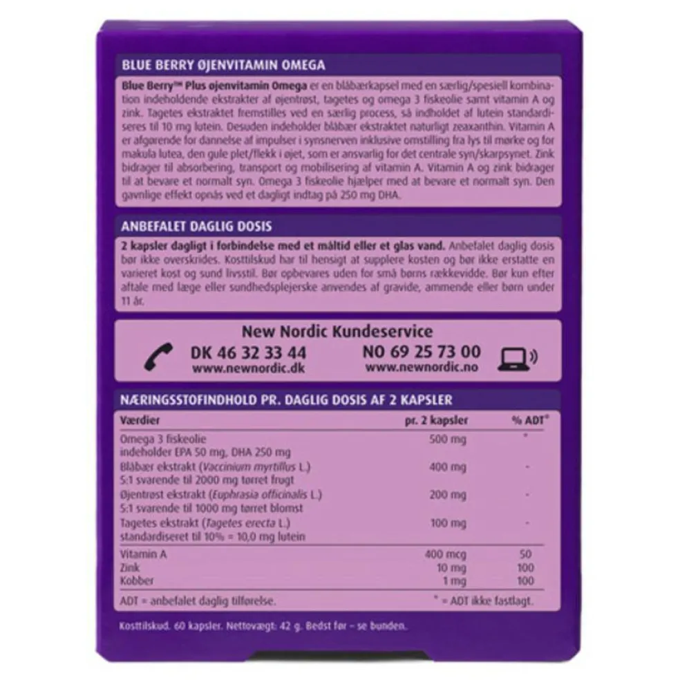 Blue Berry Omega 3