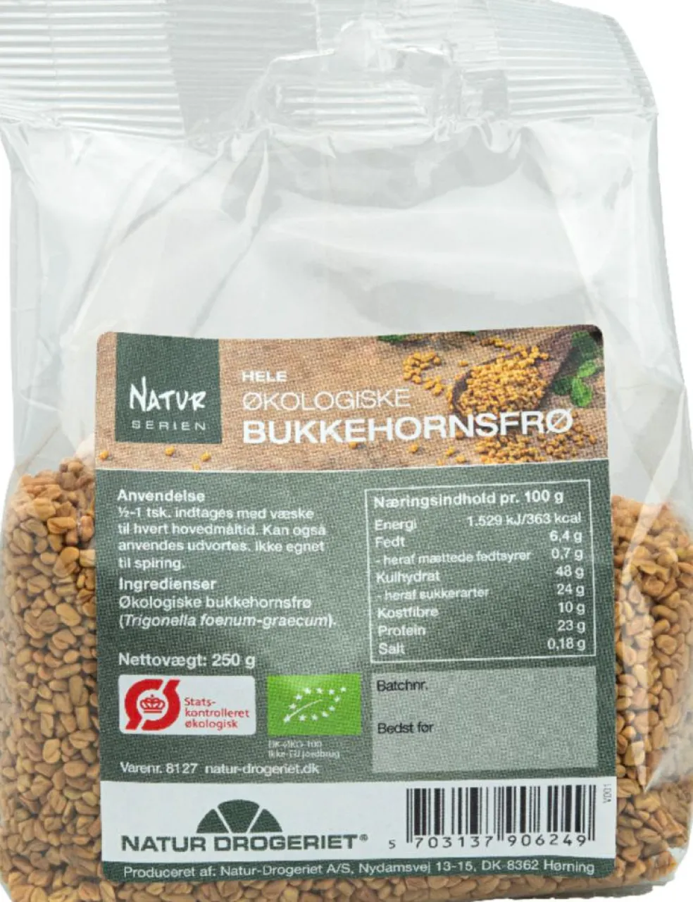 Bukkehornsfrø Ø