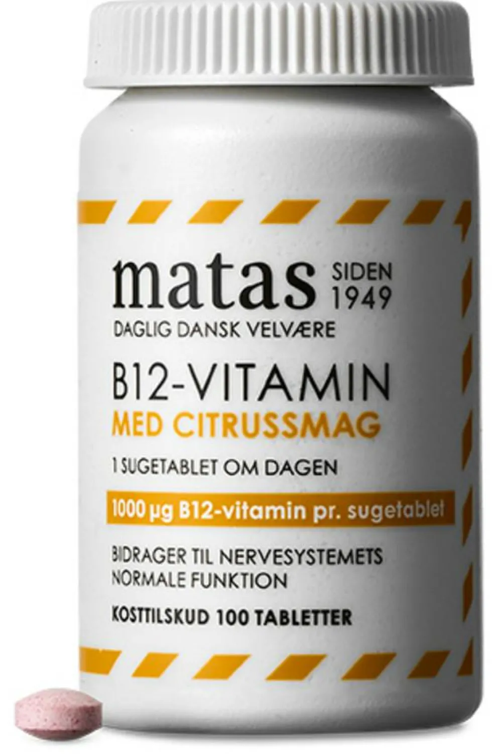B12-Vitamin Med Citrussmag
