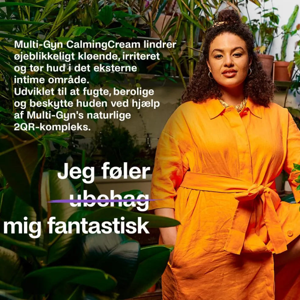 Calming Cream til Ydre Intime Område