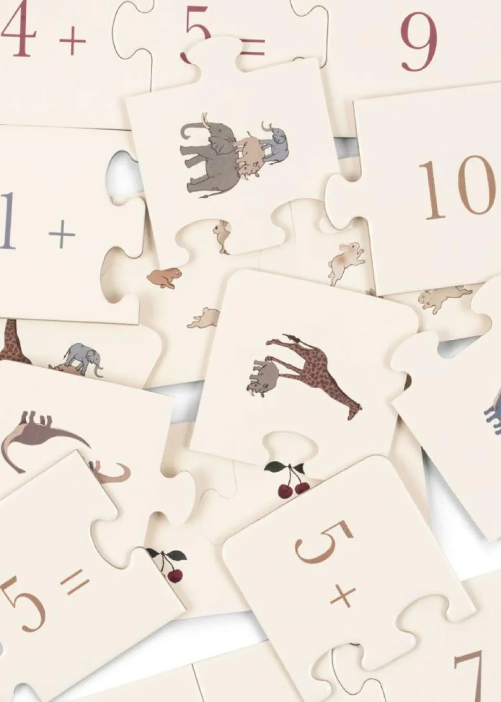Cardboard Puzzle Math Fsc