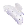 Claw Clip Lilac Stones