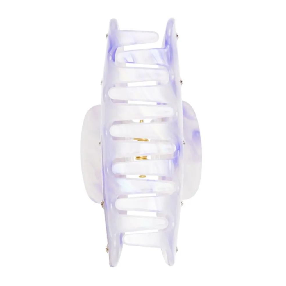 Claw Clip Lilac Stones