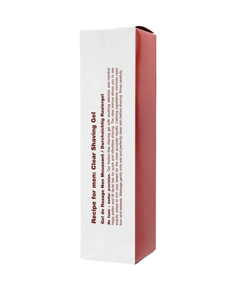 Clear Shaving Gel
