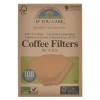 Coffee filters no. 4, ubleget