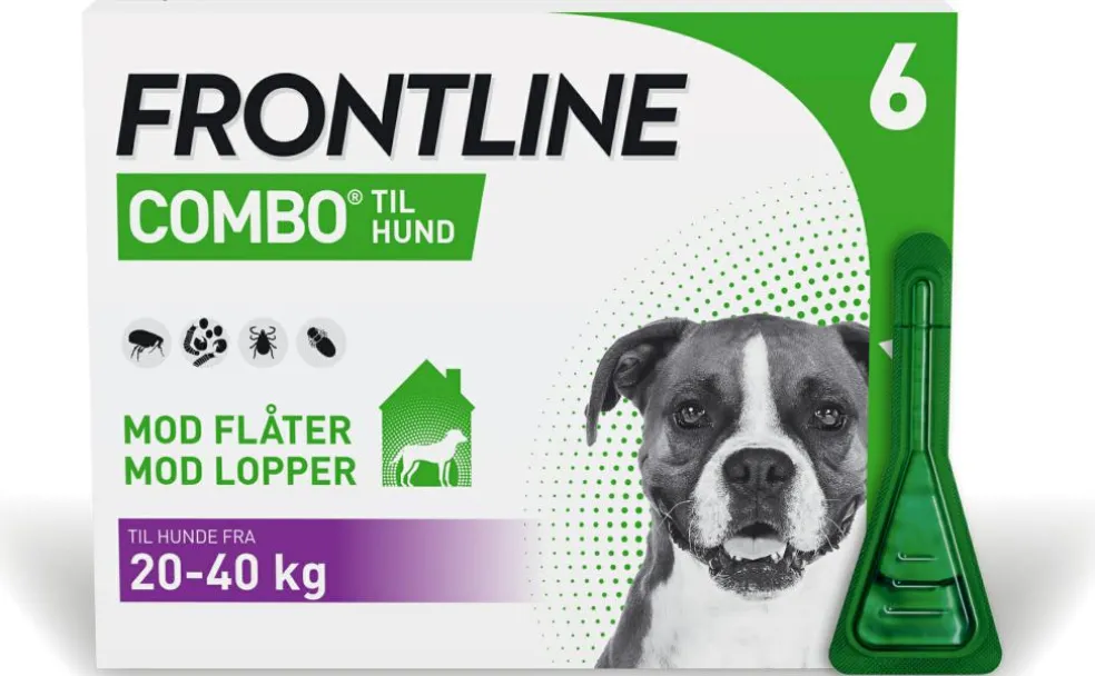 Combo Vet. 20-40 kg 6 x 2,68 ml
