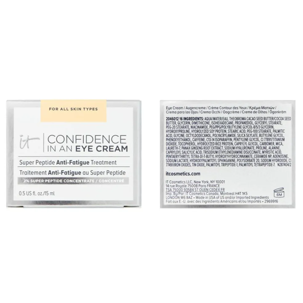 Confidence in an Eye Cream Anti-Aging Peptide Eye Cream