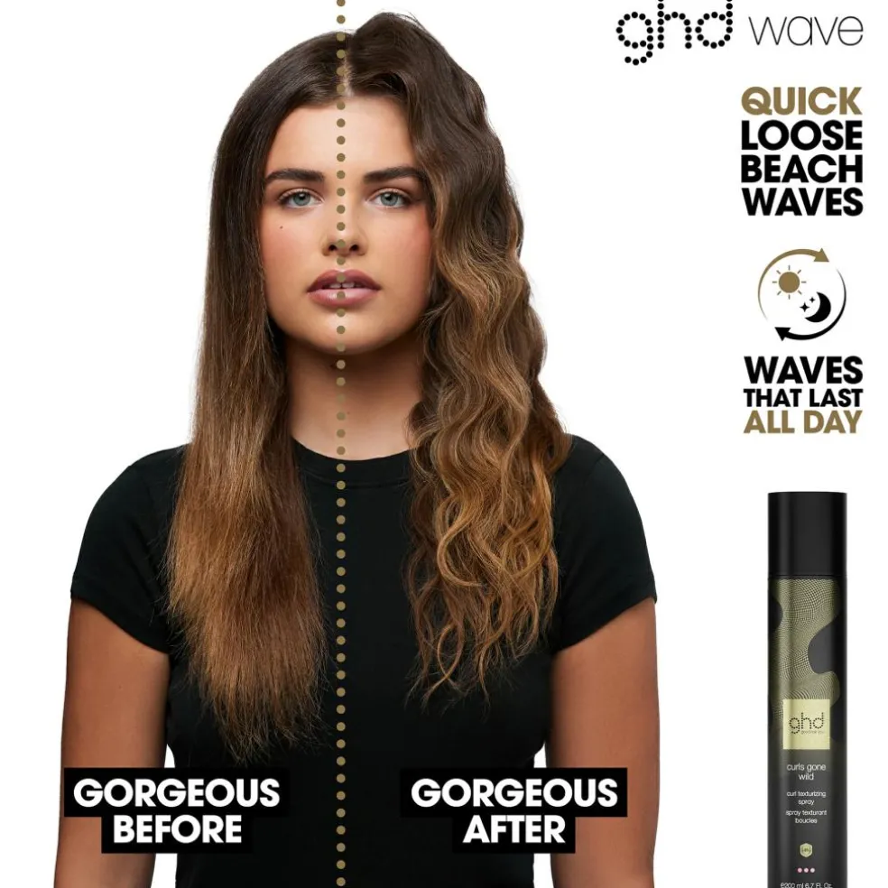 Curls Gone Wild Heat Protect Texturing Spray