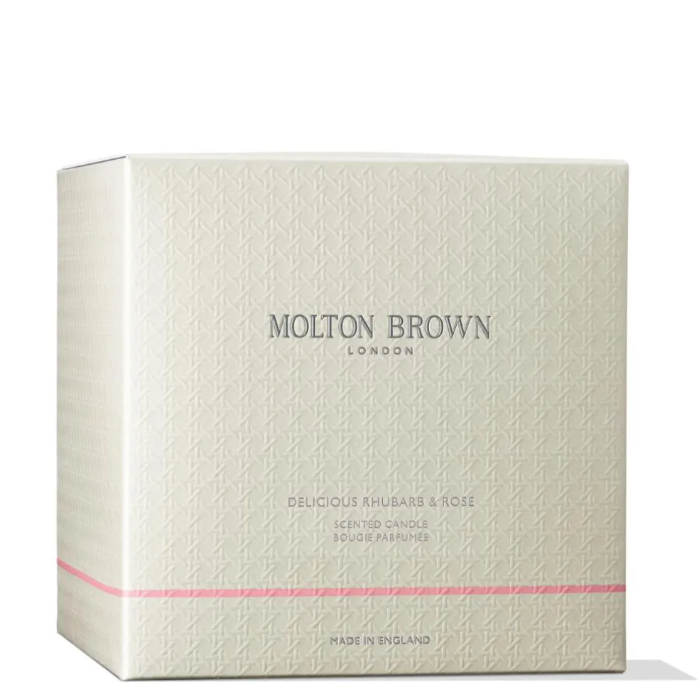 Delicious Rhubarb & Rose Scented Candle