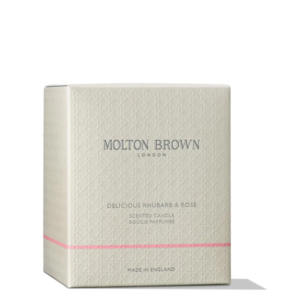 Delicious Rhubarb & Rose Scented Candle