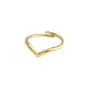 Delikat ring i stilrent design