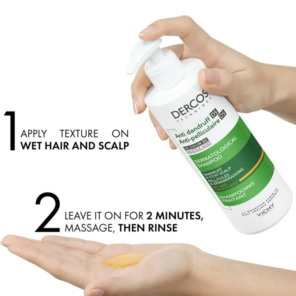 Dercos Skælshampoo til Tør Hårbund