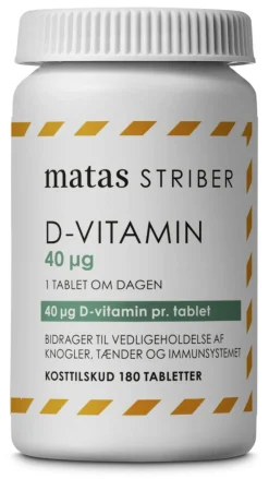 D-vitamin 40 µg