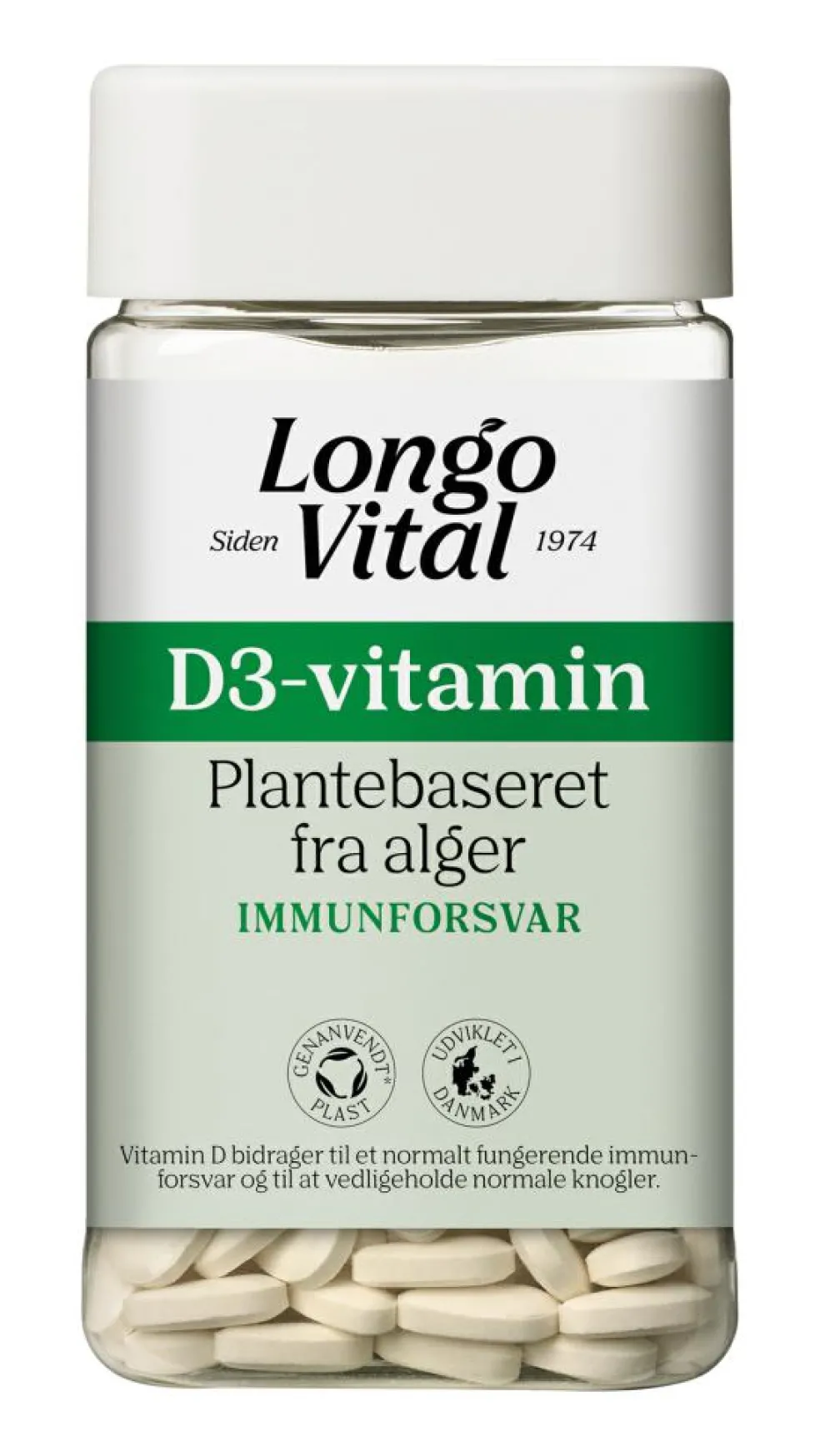D-vitamin 25 µg, plantebaseret