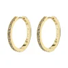 Ebna Crystal Hoops