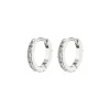 Ebna Crystal Huggie Hoops