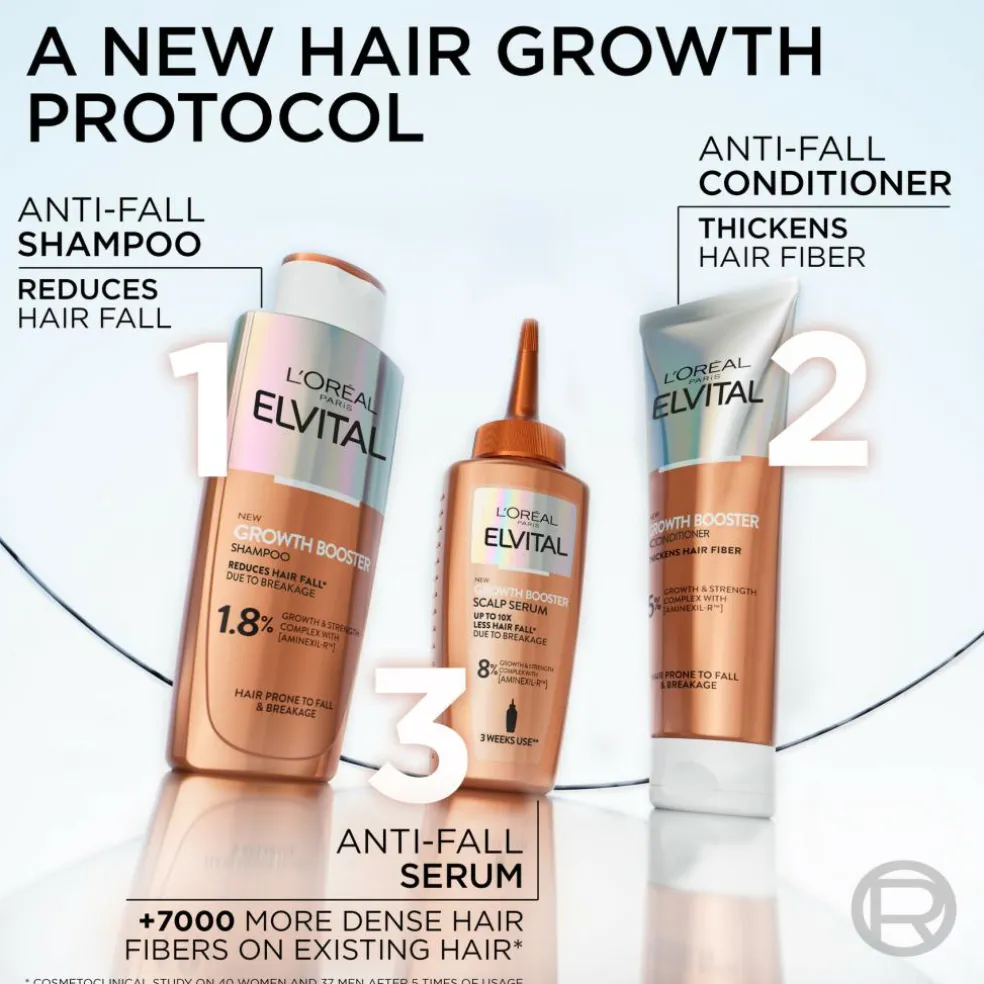 Elvital Growth Booster Shampoo
