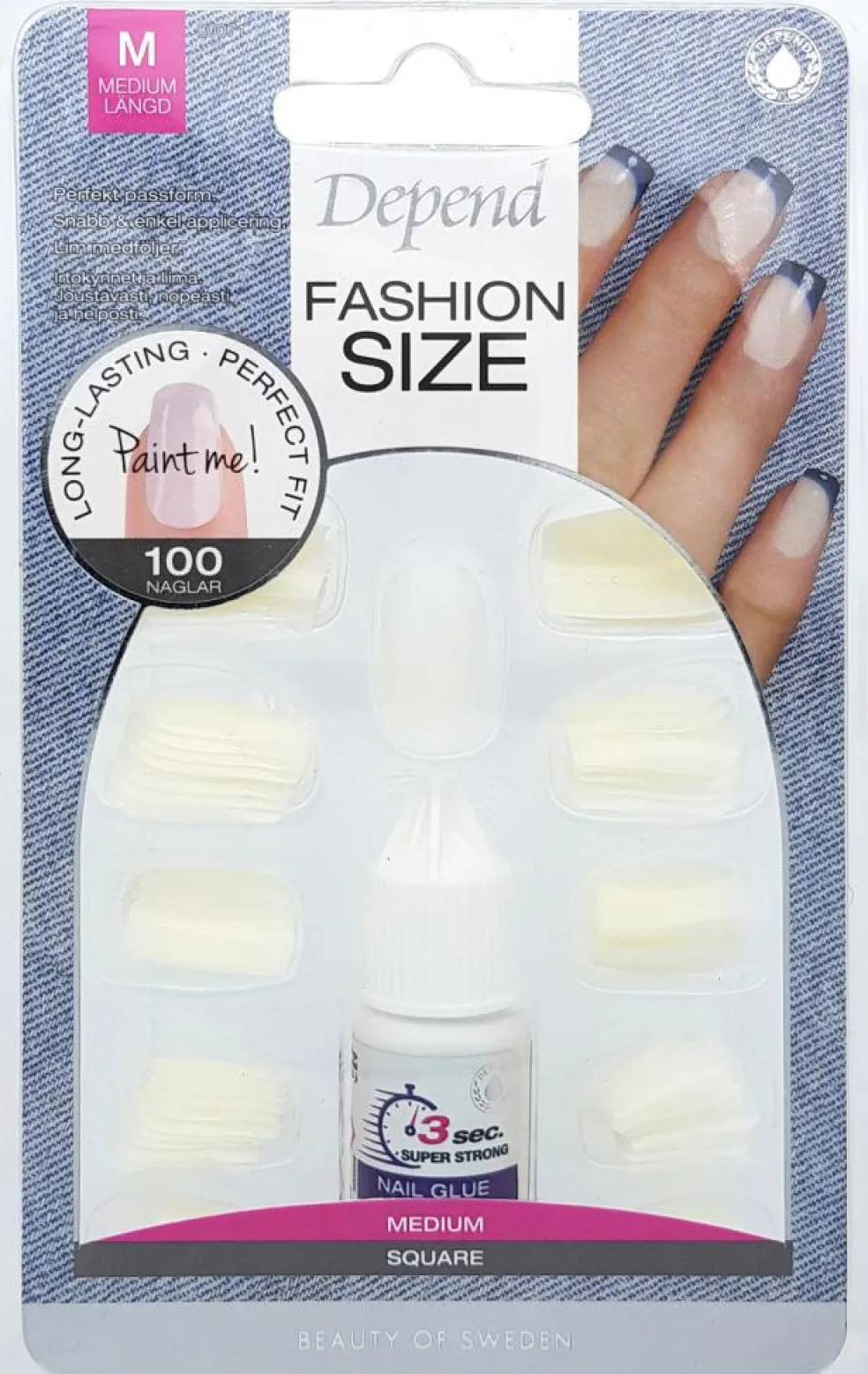 Fashion Size Kunstige Negle
