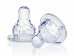 Flaskesut silikone 2-pak 0+