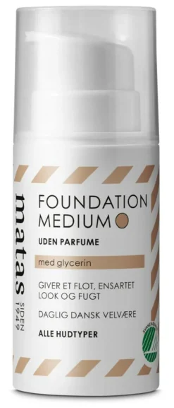 Foundation til Alle Hudtyper Uden Parfume