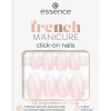 French Manicure Click-On Nails