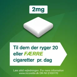 Freshmint 2 mg medicinsk tyggegummi