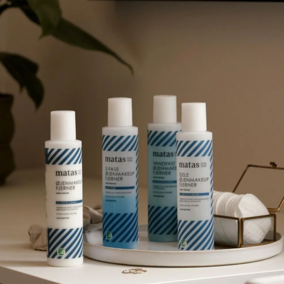 Gele Øjenmakeupfjerner til Alle Hudtyper Uden Parfume