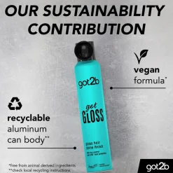 gotGLOSS Hair Shine Finish