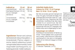 Halsmikstur med Lakrids og Timian