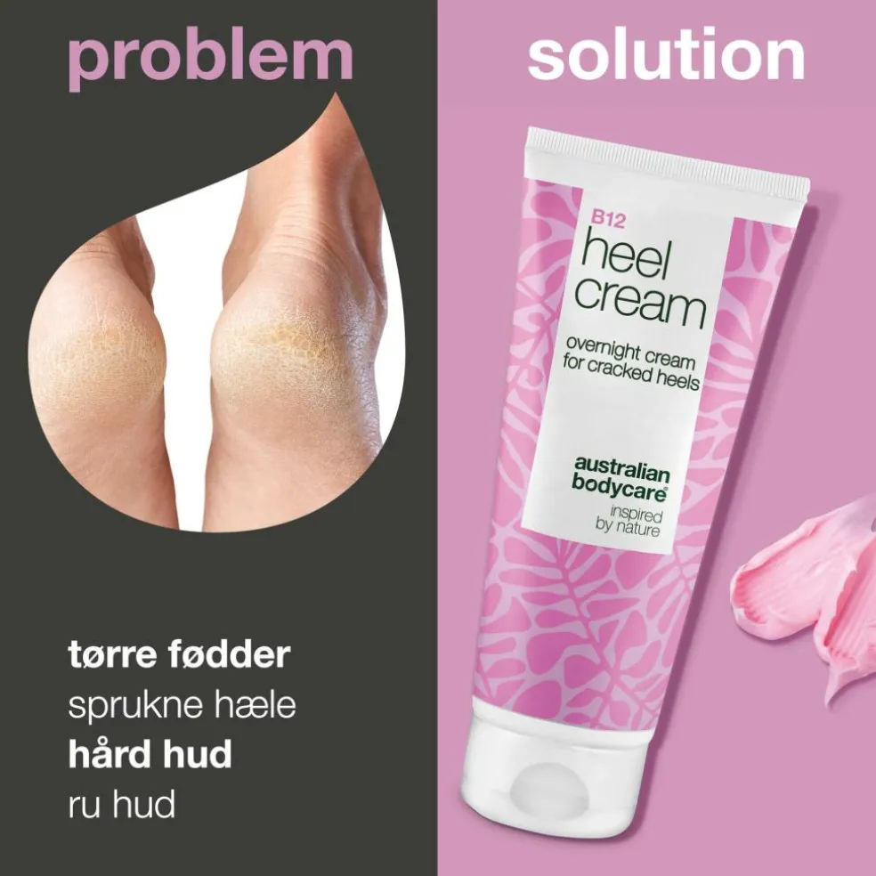 Hælcreme med 25% urea og B12-vitamin
