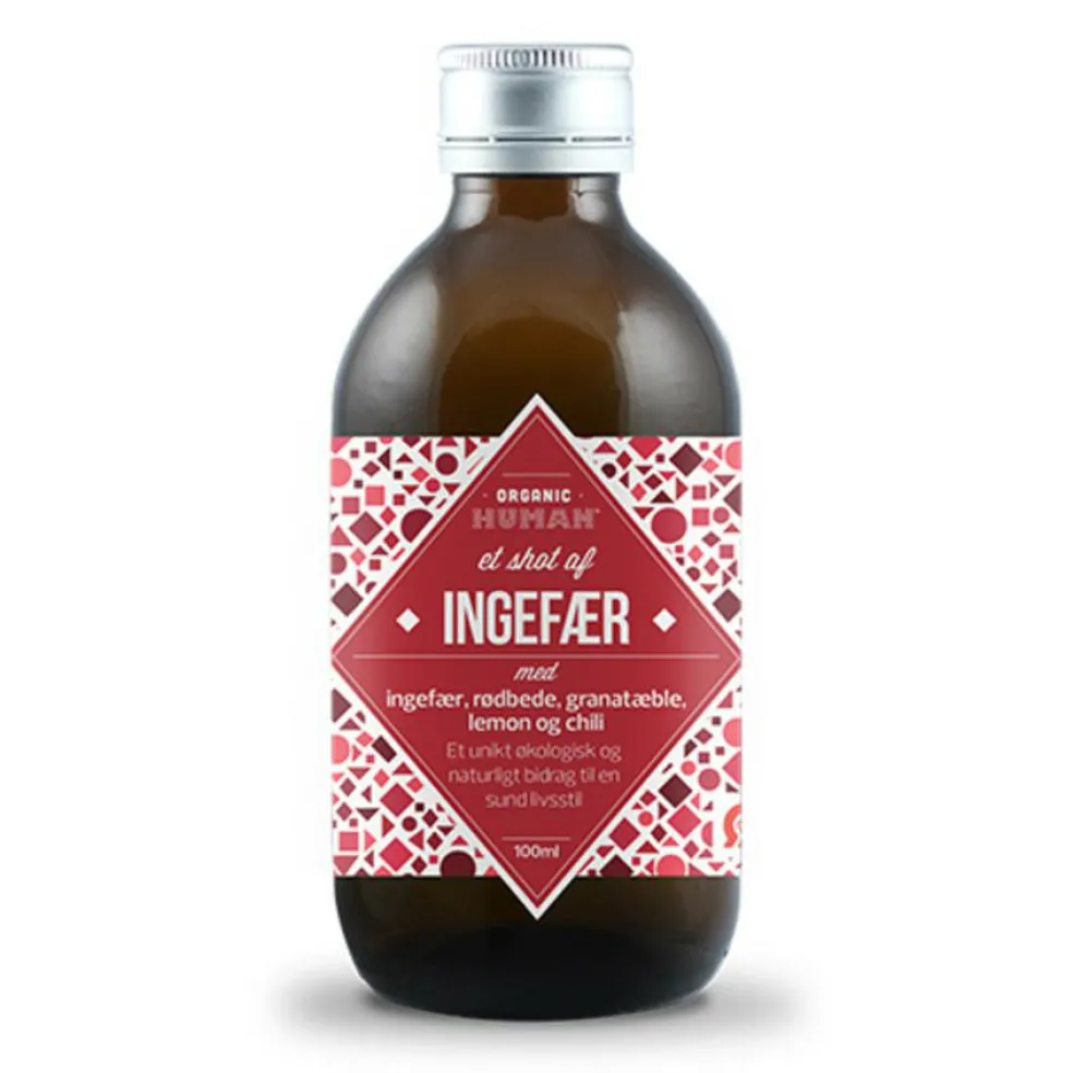 HUMAN Ingefær shot Ø