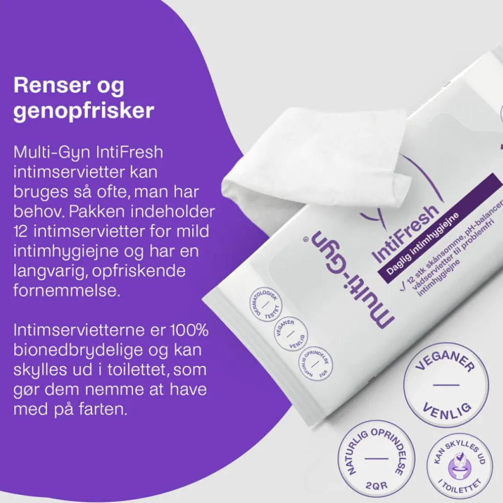 IntiFresh Intime Vådservietter