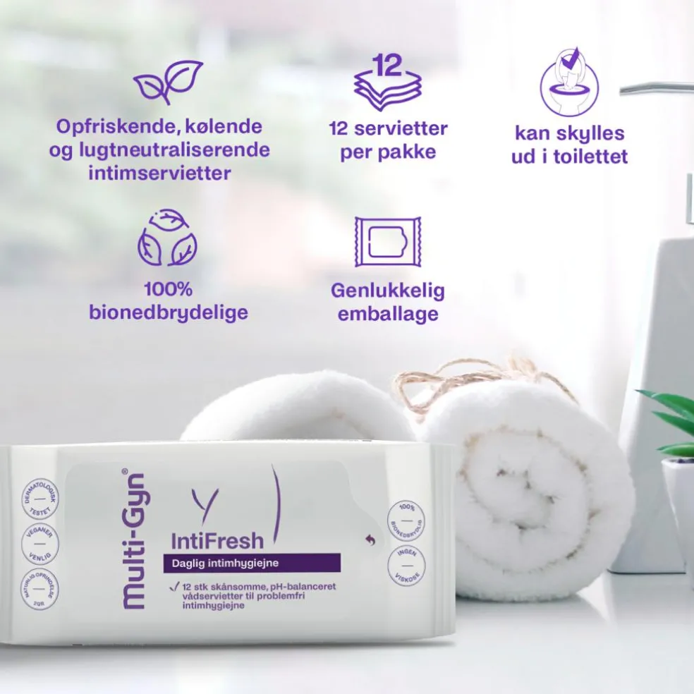 IntiFresh Intime Vådservietter