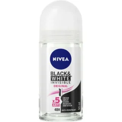 Invisible Black & White Clear Deo Roll-On