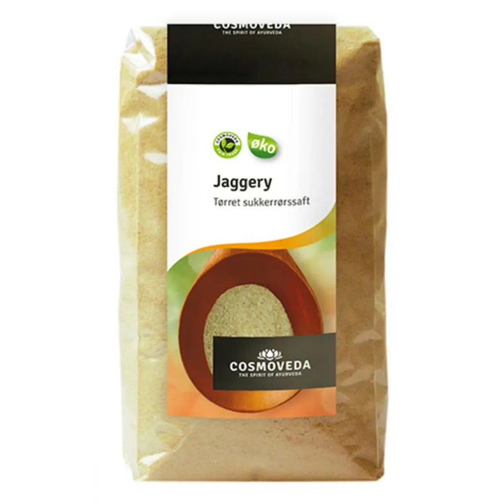 Jaggery Tørret Sukkerrørsaft Ø
